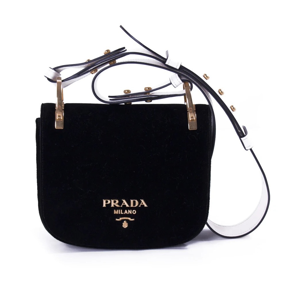 Prada Pionniere velvet bag